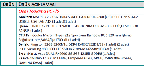 Tasarımda Kullanılacak Ekran Kartı Sorunsalı