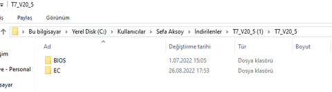 Monster Tulpar T7 V20.5 Bios Flash Nasıl Yapılır?