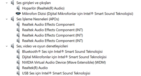 Laptoptan ses gelmiyor ama kulaklığı takınca çalışıyor