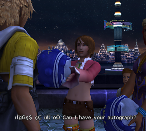 Final Fantasy X HD Steam sürümü için test yaması videosu ve çeviri araçları