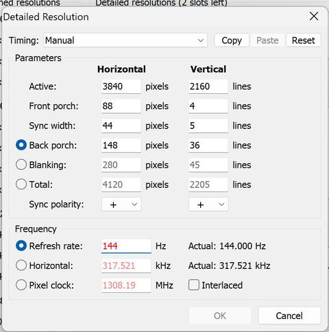 TCL C745'te 144 Hz Sorunu