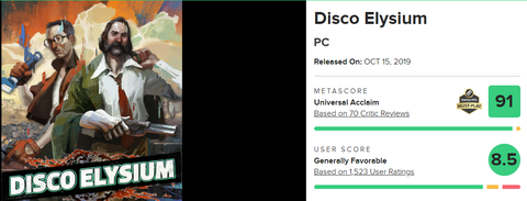 Disco Elysium için Geliştirilen DLC İptal Edildi