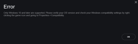Rdr2 only windows 10 hatası