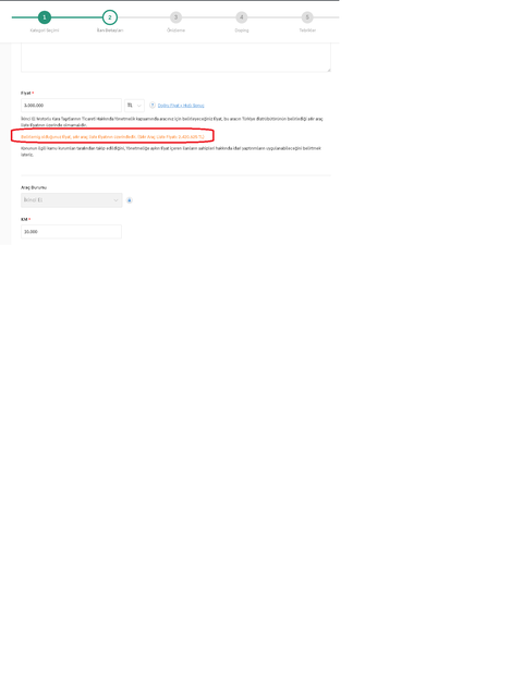 Sahibinden.com'a neden istenilen fiyattan ilan koyulamıyor?