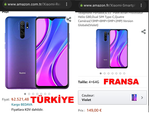 Xiaomi Mi 8 6/64GB DUO 2400TL (Bitti)