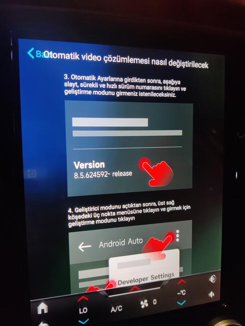 Onuplus Android Auto Bağlanma Sorunu
