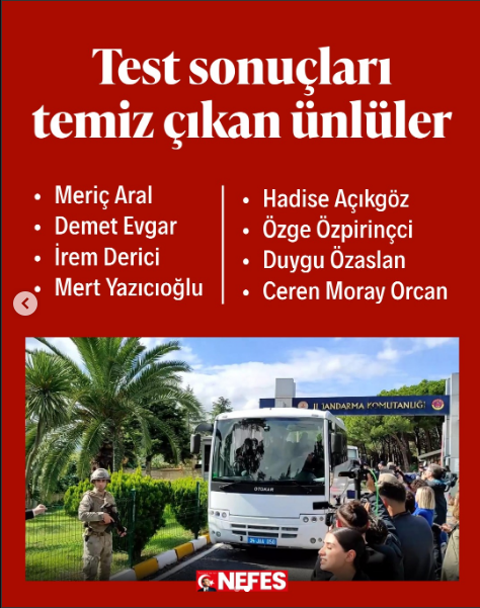 TCK ihlal mi edildi ünlülere uyuşturucu operasyonu