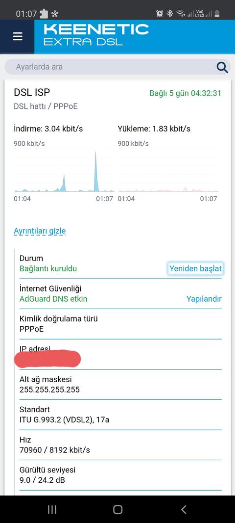 KEENETIC EXTRA,OMNI,HERO,PEAK,HOPPER DSL , VIVA,AIR,HOPPER,TİTAN İnceleme ve Kullanıcı Yorumları