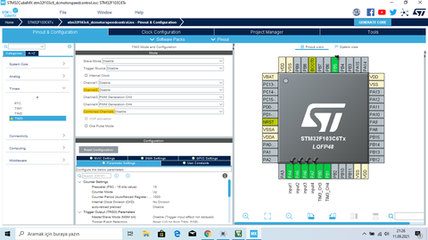 STM32-PWM-DC Motor Sürme