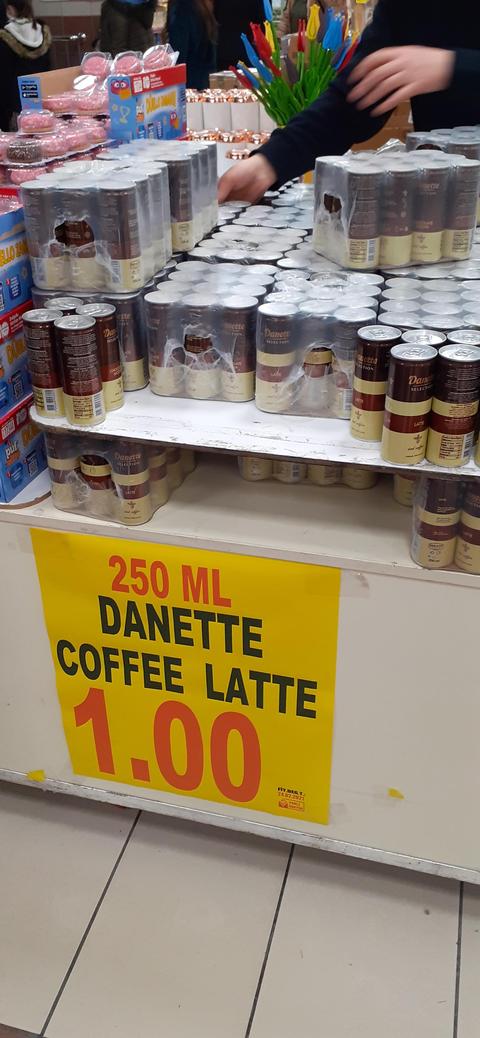 250ml Danette Latte/Mocha 1TL Sincan/Gimsa