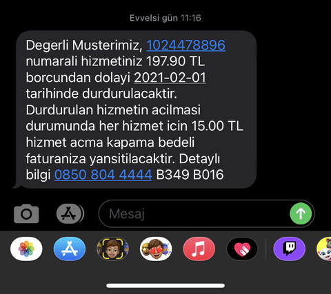 TÜRKSAT 1 FATURADA İNTERNETİ KESİYOR!