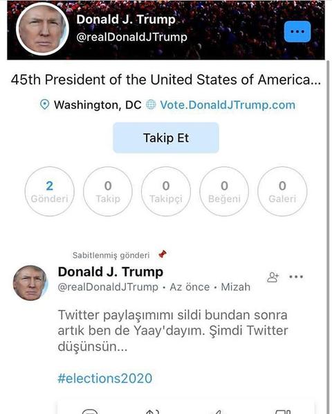 Donald Trump Yaayda diyolar