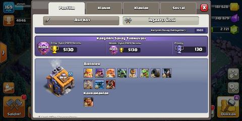 ŞOK FİYATA SATILIK 2 HESAP VE 10 LVL KLAN