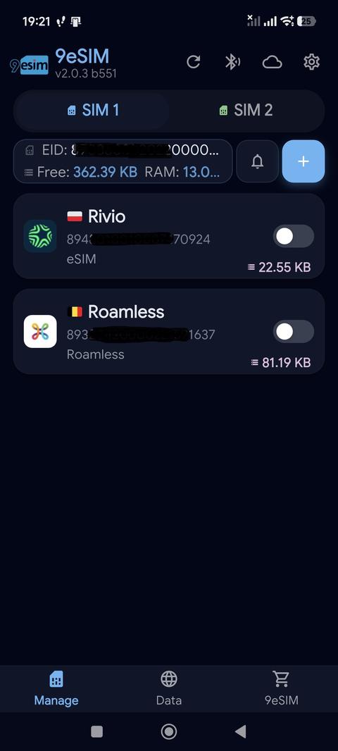 eSIM uyumlu olmayan telefonlar için fiziksel sim kartlar (5ber alternatifi)
