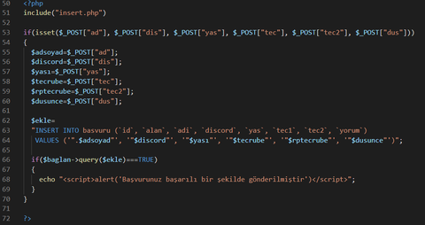 MYSQL SYNTAX ERROR