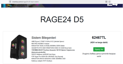 Sizce hangi sistem bütçe 70-75k