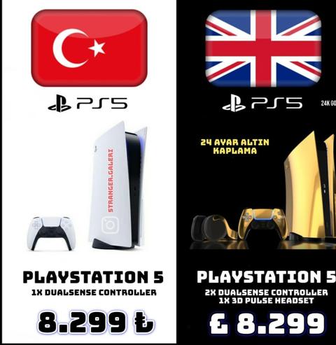 yehhu ! playstation 5 7500e düşmüş yani 9500e alabileceğiz