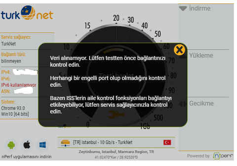 Türknet teknik destek 108 TL mi?