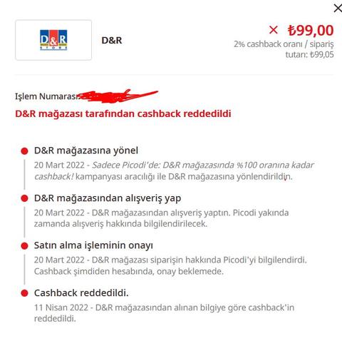 100 TL'ye Kadar Olan D&R Siparişlerinizde %100 CASHBACK Fırsatını Kaçırmayın!