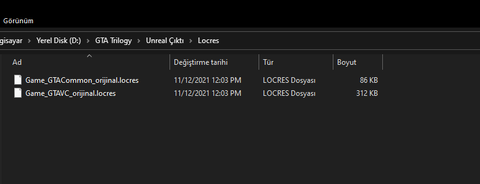GTA Trilogy Definitive Edition ve Unreal Engine 4.25+ Aracı