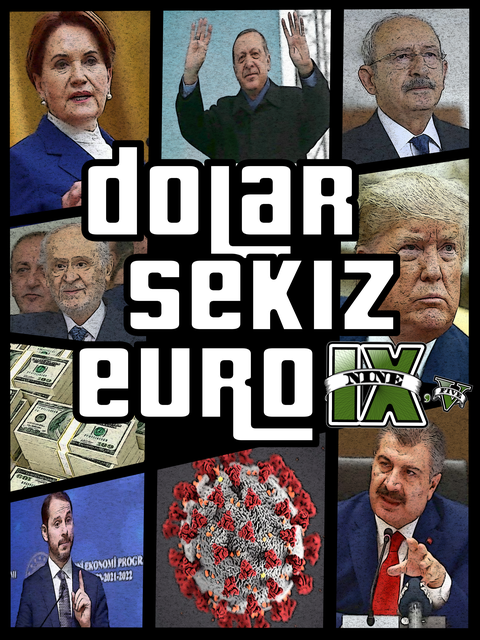 DOLAR 8 TL OLDU