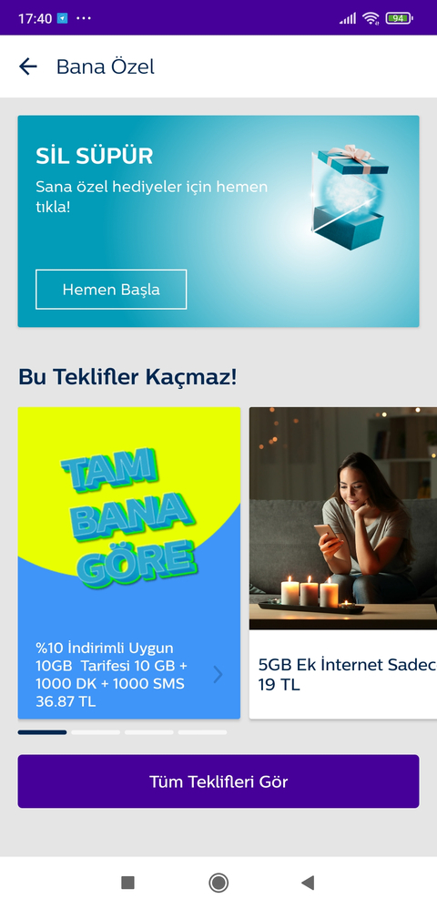 Türk Telekom Bana Göre Kampanyalar