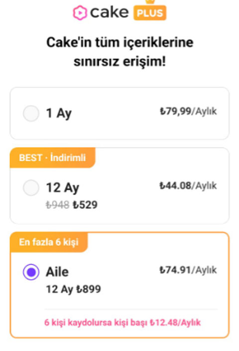 Cake Plus için 4 kişi arıyoruz