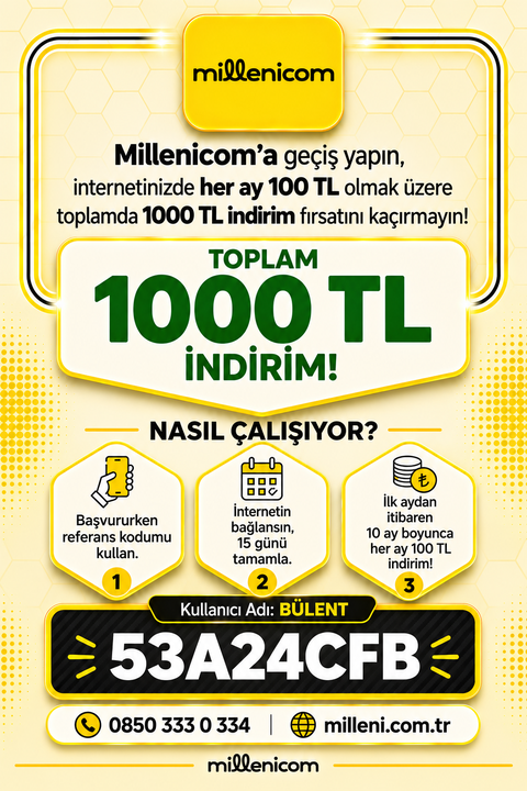 Millenicom Davetiye Paylaşım Ana Konu