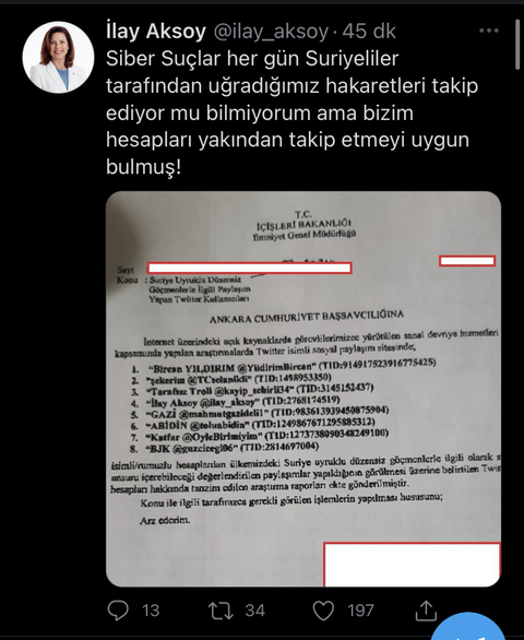 Hakareti eden Suriyeliler, yargılanan Türkler