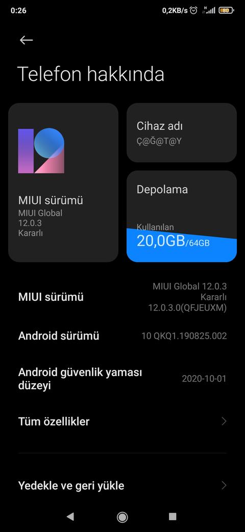 ★ Xiaomi Mi 9T ★ Ana Konu ★ MIUI 12.1 - ANDROID 11 ★ -İLK MESAJI OKUYUN LÜTFEN!!-