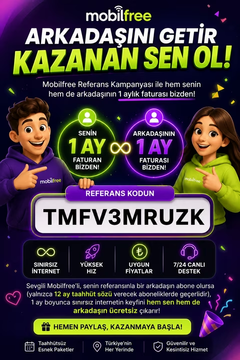 MobilFree Davetiye Paylaşım Konusu