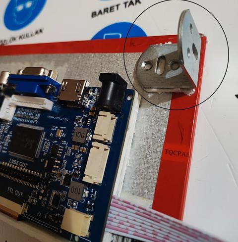 Kasa içi Sensör Panel / 2. Ekran AIDA64 projesi