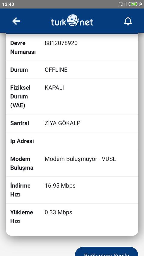 Turknet 18 gündür internet YOK TAM BİR REZİLLİK