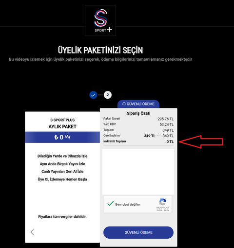 Samsung Members'a Özel S Sport Plus İlk 2 Ay Ücretsiz || Edit: (1 Ay) Şeklinde Devam Ediyor