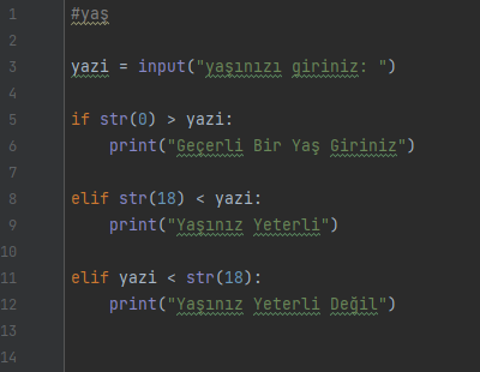 python la ilgili soru