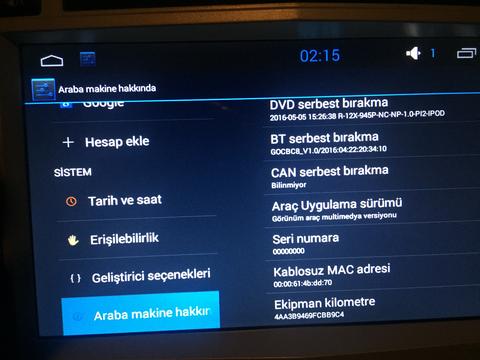 MTCD Araç içi multimedya cihazları için rom arşivi