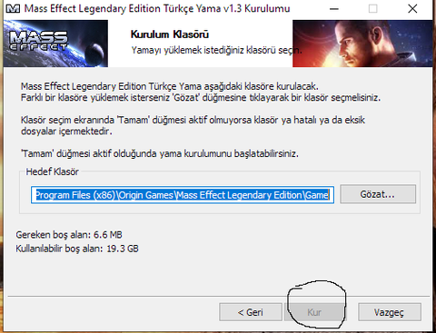 Mass Effect Legendary Edition 1. Oyun Türkçe Yama