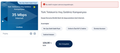 Türk Telekom'dan internet fiyatlarına zam!