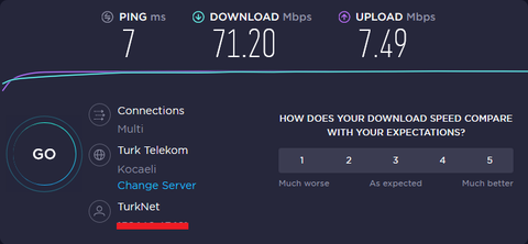 35 mbps e kadar internet