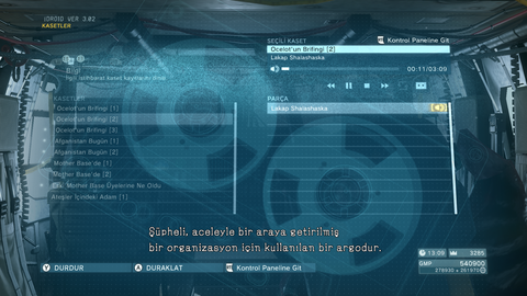 Metal Gear Solid V : Phantom Pain Türkçe Yama | 2025