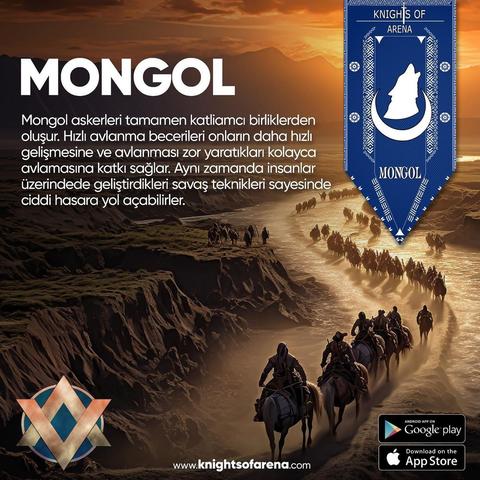 Mobil MMORPG Oyun - Knights Of Arena