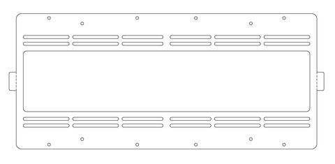Cooler Master H500P Mesh Pull-Push Montaj İçin Braket - Modifikasyon