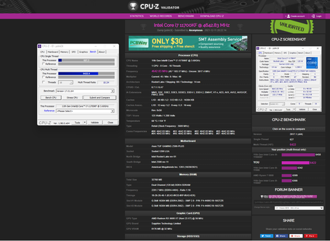 İşlemcilerin CPU-Z Benchmark Sıralamaları [ANA KONU]