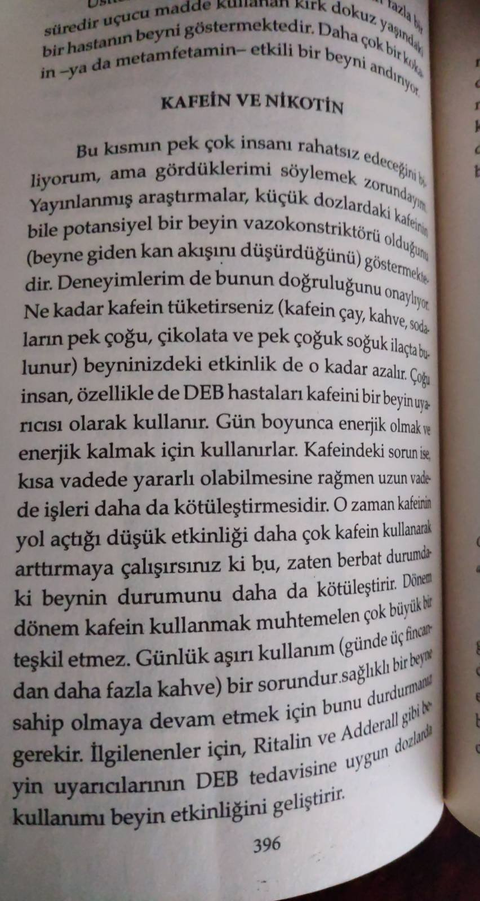 Hiçbir şeyi tam olarak dikkate alamamak