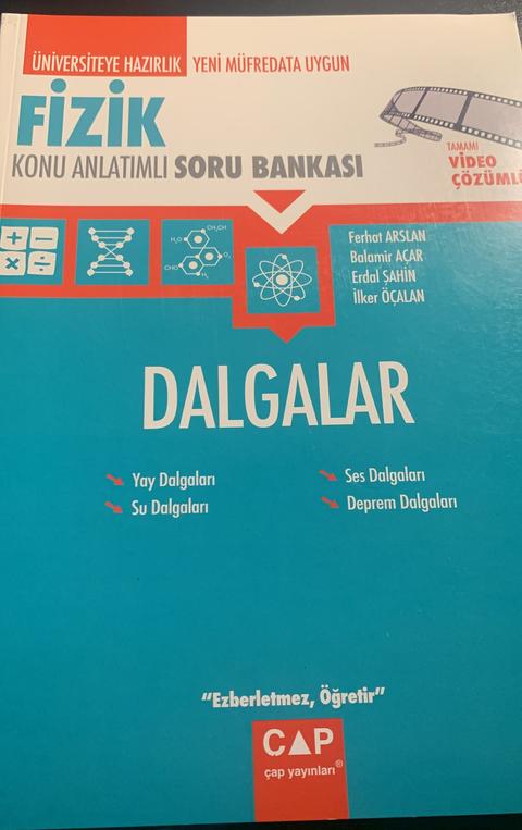 ÇAP Fizik soru bankası hakkında soru.