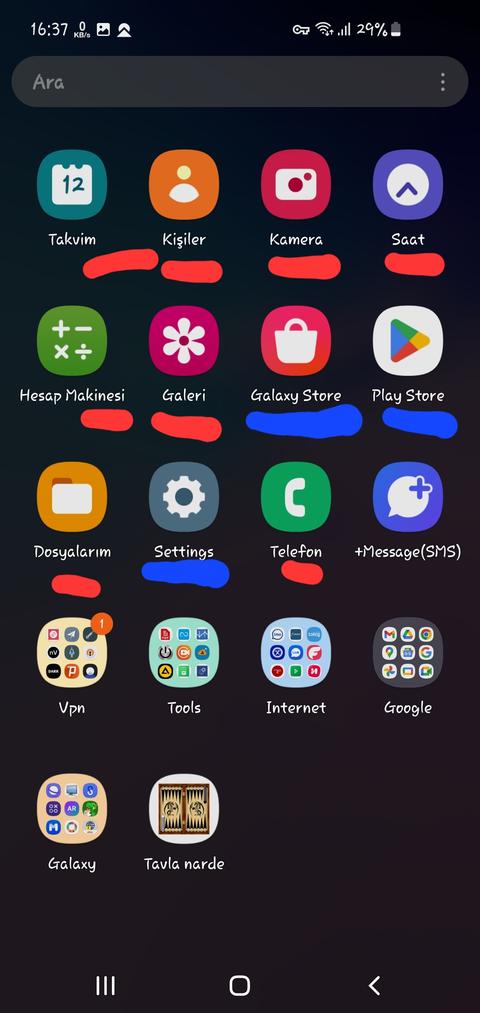 Samsung s10 scv41 dil ve custom rom sorunu