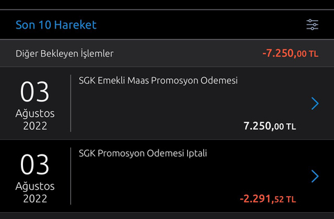 Emekli maaş promosyon & dayanışma & tartışma (İlk mesajda en yüksek 5 banka olacaktır)25.09.23)