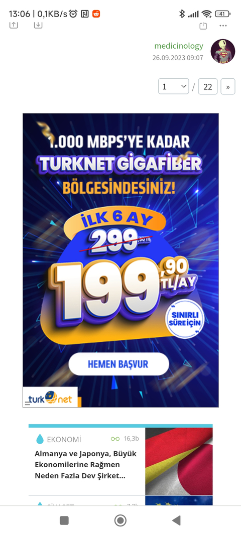 Türknet'in yanıltıcı reklamı