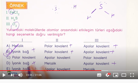 O3 molekülü polar mı apolar mı?