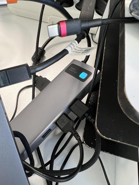 Baseus USB C HUB 9'u 1 arada USB C